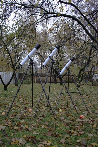 Домашние телескопы на даче