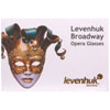 Бинокль Levenhuk Broadway 325F с подсветкой и цепочкой, золотой