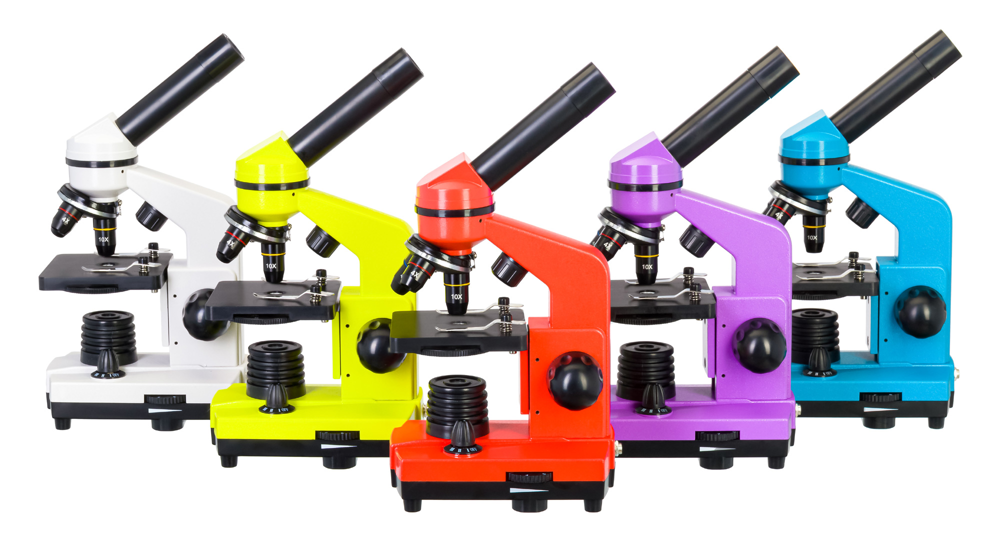Микроскоп Levenhuk Rainbow 2L Azure\Лазурь