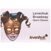 Бинокль Levenhuk Broadway 325F с подсветкой и цепочкой, черный