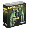 Бинокль Levenhuk Army 10x50 с сеткой