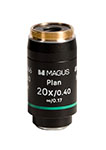 Объектив MAGUS 20PL60 Plan 20х/0,40 &infin;/0,17 H60 мм
