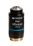 Объектив MAGUS 40PL60V Plan 40х/0,60 &infin;/1,2 H60 мм