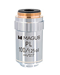 Объектив MAGUS MP100 OIL 100х/1,25 ми Plan ∞/0,17