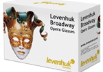 Бинокль Levenhuk Broadway 725A с цепочкой, белый