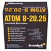 Бинокль Levenhuk Atom 8–20x25