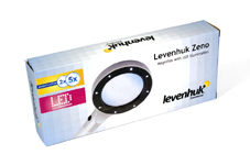Лупа Levenhuk Zeno 500, 3,5x, 56 мм, 8 LED, металл