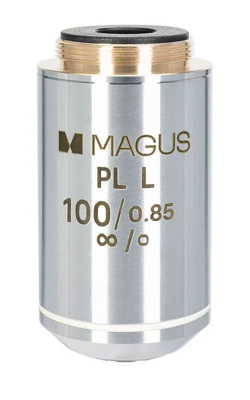 Объектив MAGUS 100PLL 100х/0,85 Plan L WD 0,40 мм,  1