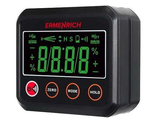Цифровой уровень Ermenrich Verk LQ40, черный