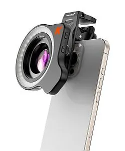 Микрокуляр для телефона с подсветкой Levenhuk Kelvin MCL10 PRO