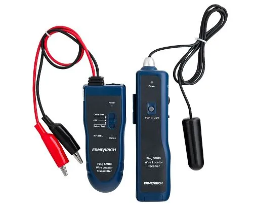 Детектор подземных проводов Ermenrich Ping SM80,  1