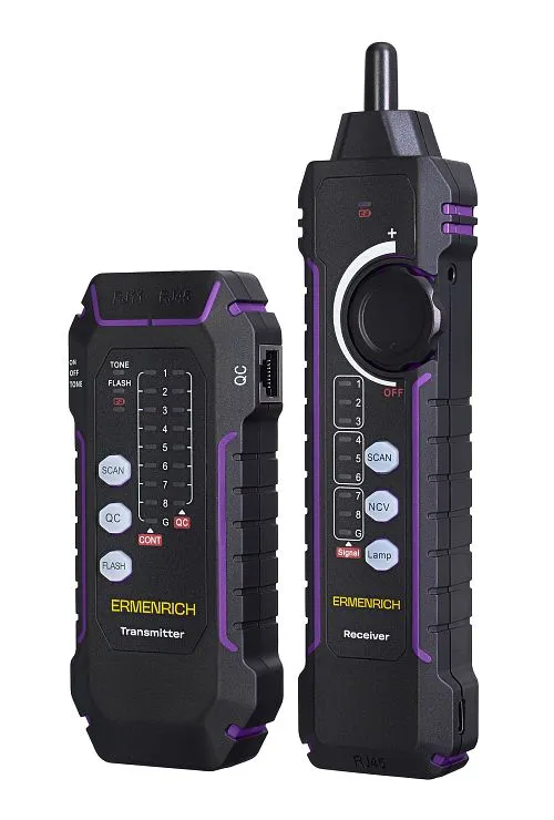 Кабельный тестер Ermenrich NetGeeks NP35,  1