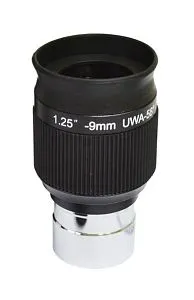 Окуляр Levenhuk UWA 58° 9 мм, 1,25"