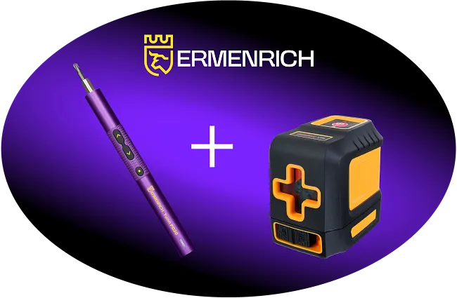 Подарок к отвертке Ermenrich Tunn PD20