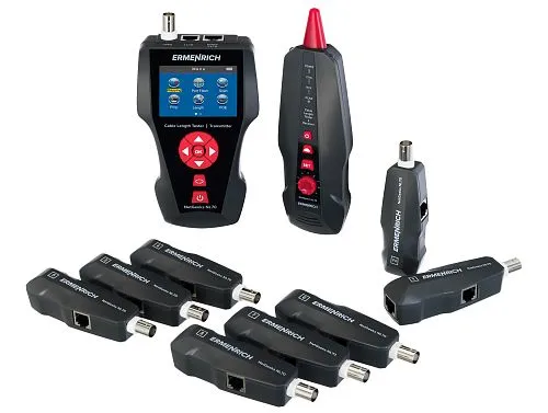 Измеритель длины кабеля Ermenrich NetGeeks NL70,  1