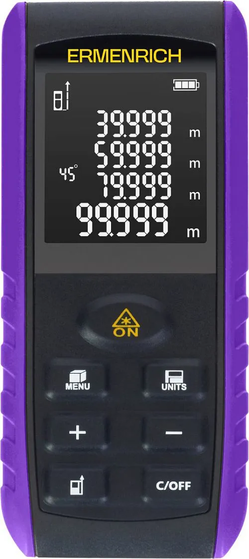 Лазерная рулетка Ermenrich Reel PRO GE100,  1