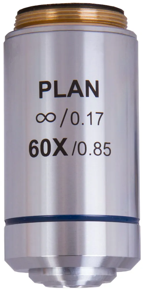 Объектив планахроматический Levenhuk MED 1000 60xs/0,85,  1