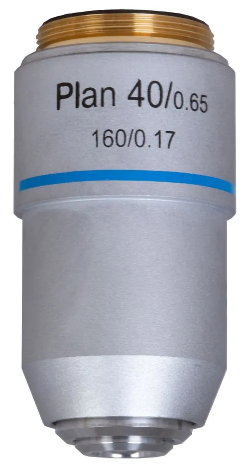 Объектив планахроматический Levenhuk MED 40x,  1