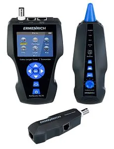 Измеритель длины кабеля Ermenrich NetGeeks NL80, черный