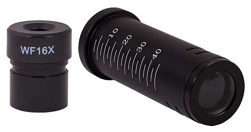 Линза Барлоу 2x и окуляр WF16x для Levenhuk 2L PLUS,  1