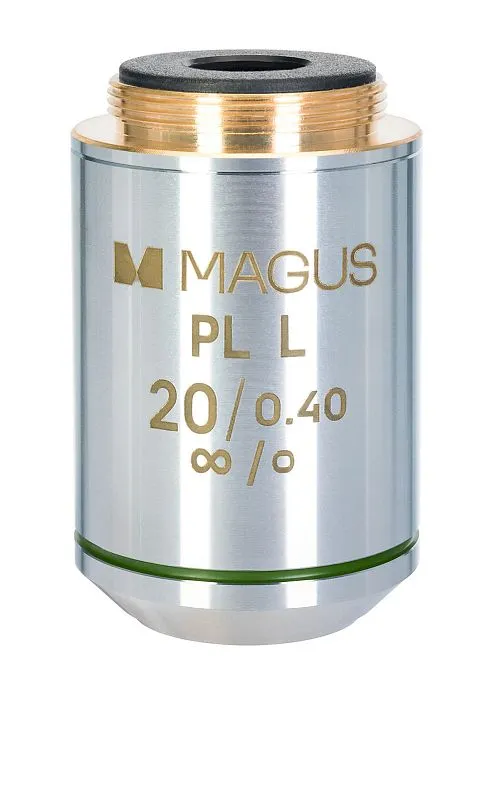 Объектив MAGUS 20PLL 20х/0,40 Plan L WD 8,80 мм,  1