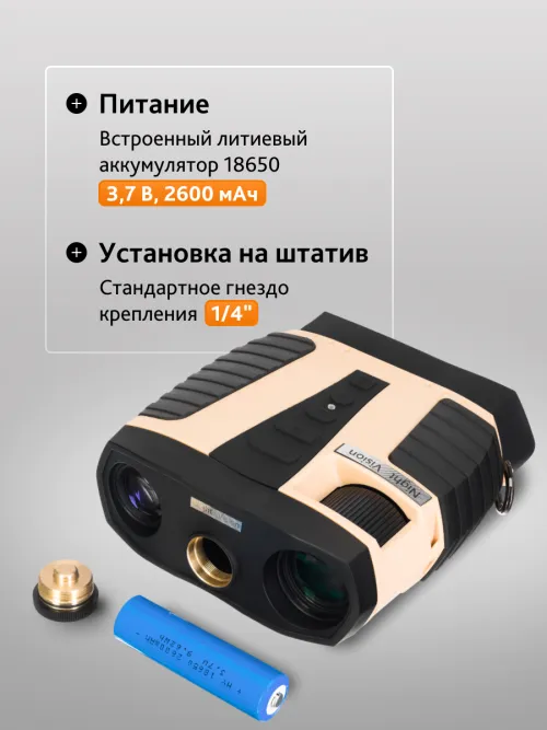 Бинокль ночного видения Levenhuk Atom Digital DNB300,  23