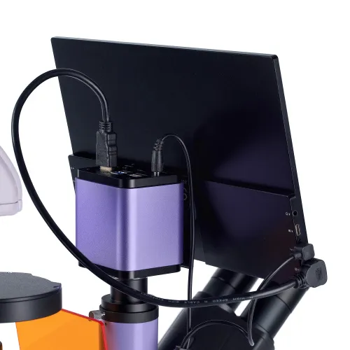 Микроскоп люминесцентный инвертированный цифровой MAGUS Lum VD500 LCD,  21