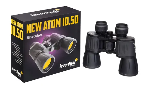 Бинокль Levenhuk New Atom 10x50,  5