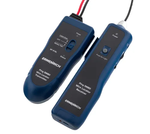 Детектор подземных проводов Ermenrich Ping SM80,  3