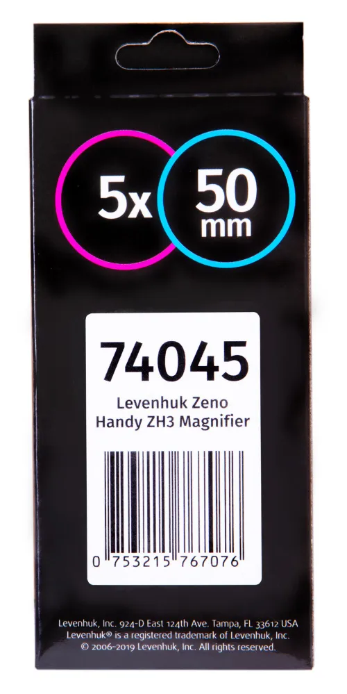 Лупа ручная Levenhuk Zeno Handy ZH3,  9