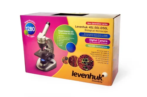 Микроскоп цифровой Levenhuk D50L NG, монокулярный,  4