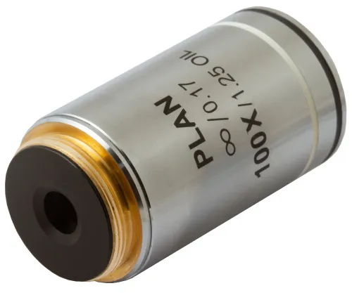 Объектив планахроматический Levenhuk MED 100x/беск,  3