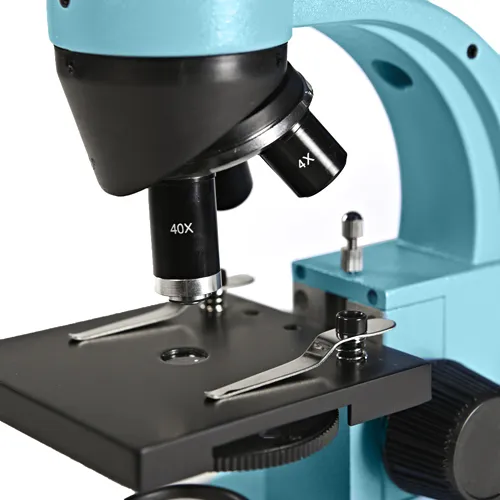 Микроскоп Levenhuk Rainbow 40L NG Azure\Лазурь,  8