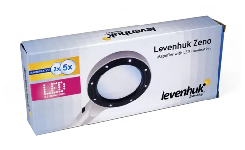 Лупа Levenhuk Zeno 50, 2,2/4,4x, 88/21 мм, 2 LED,  2