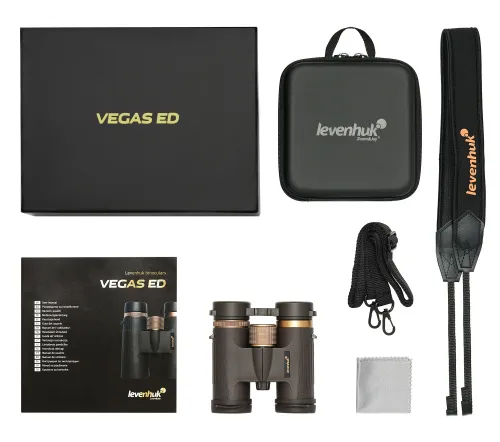 Бинокль Levenhuk Vegas ED 10x42,  6