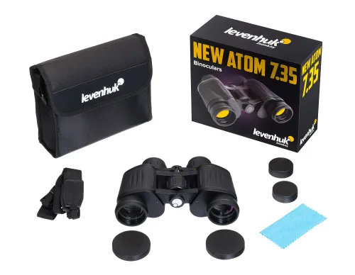 Бинокль Levenhuk New Atom 7x35,  4