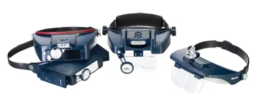 Лупа налобная Levenhuk Discovery Crafts DHD 10,  2