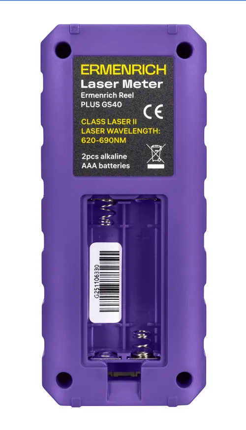 Лазерная рулетка Ermenrich Reel PLUS GS40,  5