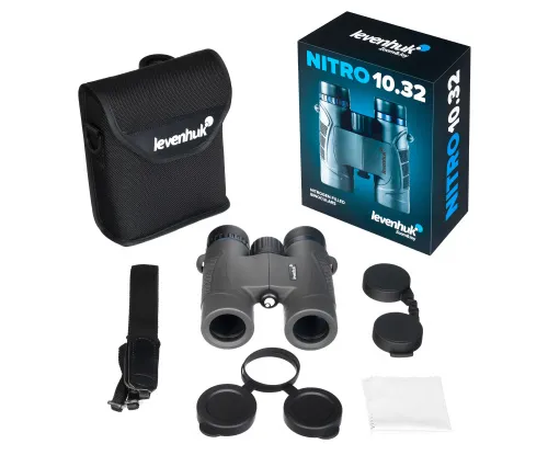 Бинокль Levenhuk Nitro 10x32,  3