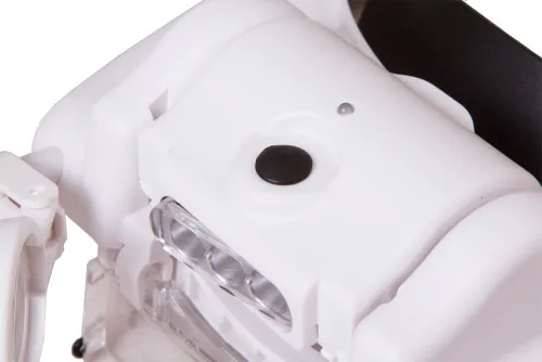 Лупа налобная с аккумулятором Levenhuk Zeno Vizor HR2,  7