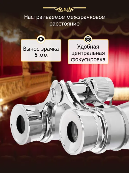 Театральный бинокль Levenhuk Broadway 325B,  13