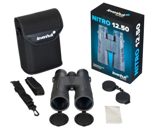 Бинокль Levenhuk Nitro 12x50,  3
