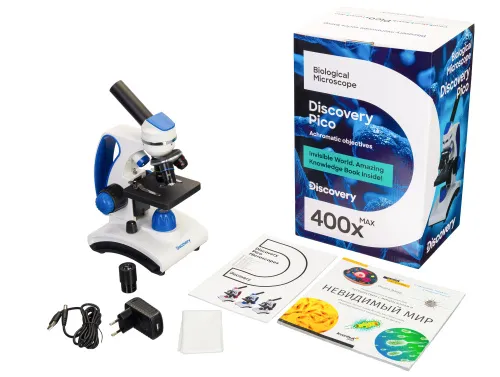 Микроскоп Levenhuk Discovery Pico с книгой,  4