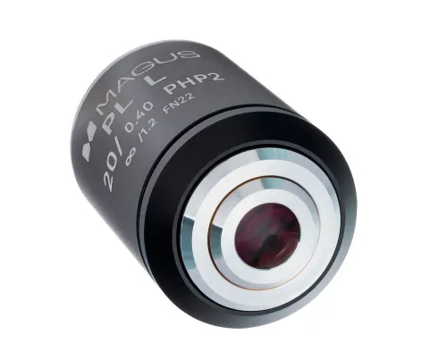 Объектив MAGUS 20HP 20х/0,40 Plan L фазовый PHP2 ∞/1,2 WD 8,0 мм,  3