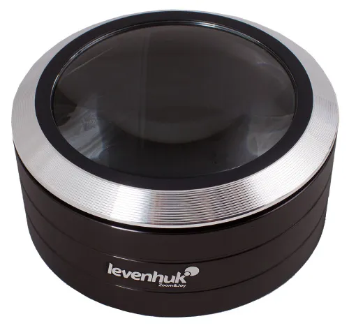 Лупа Levenhuk Zeno 900, 5x, 75 мм, 3 LED, металл,  2
