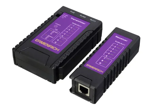 Кабельный тестер Ermenrich NetGeeks NP10,  6