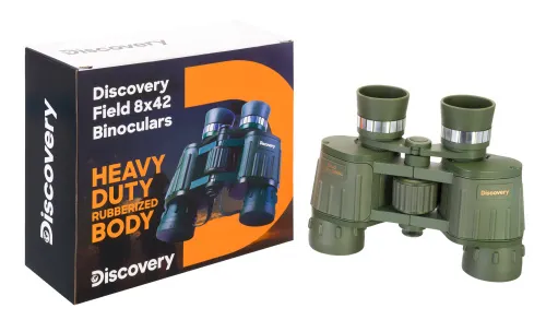 Бинокль Levenhuk Discovery Field 8x42,  11