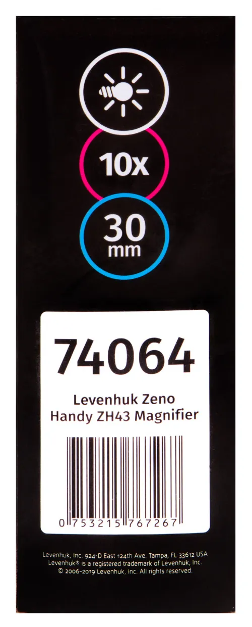 Лупа ручная Levenhuk Zeno Handy ZH43,  9