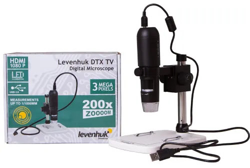 Микроскоп цифровой Levenhuk DTX TV,  2