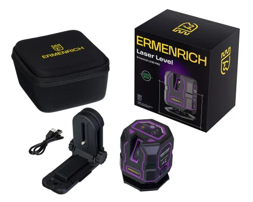Уровень лазерный Ermenrich PLUS LV30,  2